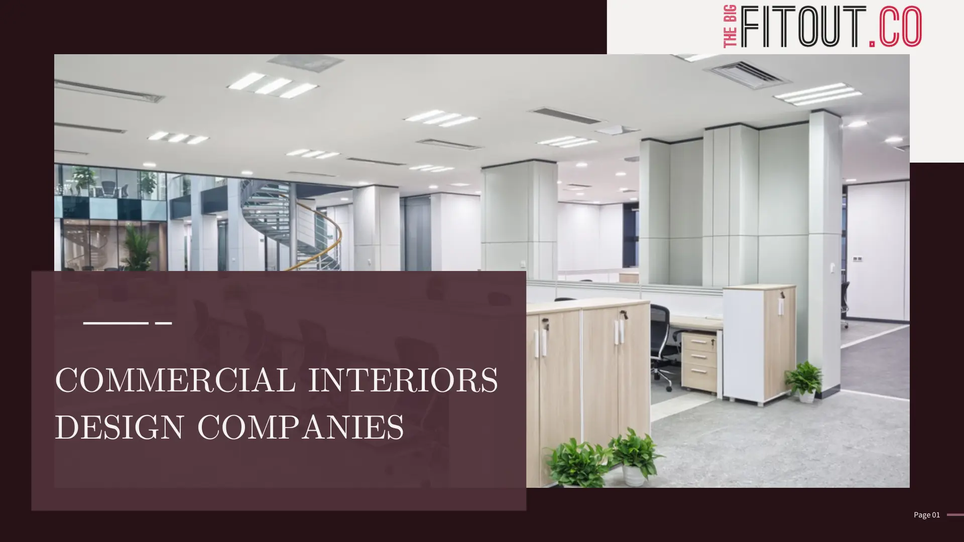 Commercial Interiors Design Companies